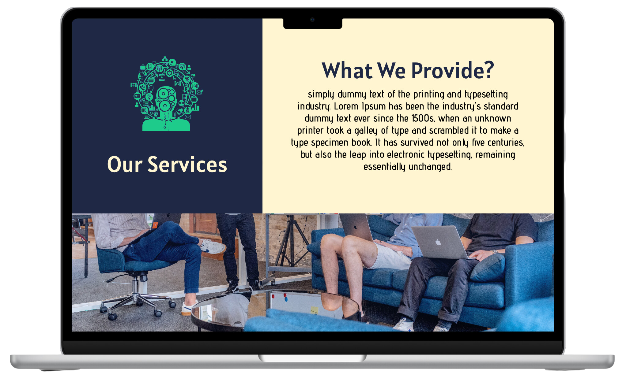 Software Company UI Project preview 2