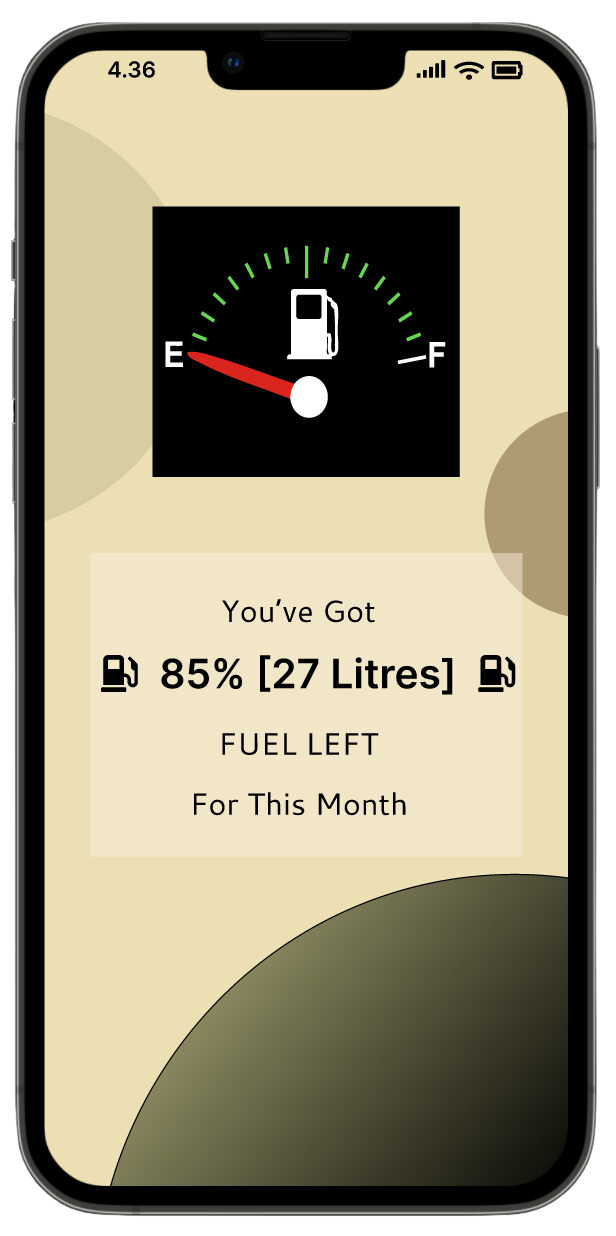 Fuel App UI Project preview 1